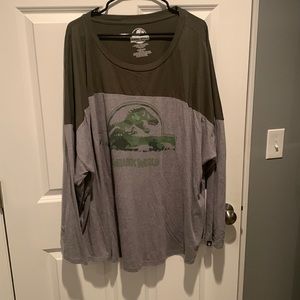 Jurassic World Women’s 5 plus size long sleeve shirt